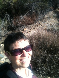 Patti fighting back against her cancer. Hiking the trail is therapeutic.